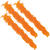SPARPACK! Federboa orange, 180 cm lang, 6 Stk. - 6 Stück