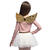 NEU Kinder-Kostm Set Engelchen mit Flgel und Tutu, gold, Einheitsgre Bild 3
