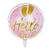 NEU Folienballon Hello Baby, rosa, ca. 45cm