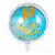 NEU Folienballon Hello Baby, blau, ca. 45cm