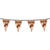 Wimpelkette Wild West Sheriff, 6 m - Wimpelkette Wild West