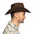 Hut Cowboy Brody, Wildlederoptik, Braun, Einheitsgre Bild 3