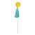 NEU Party-Picker Cocktail-Stbchen Lima mit Pompom, ca. 18cm, 6 Stck Bild 4