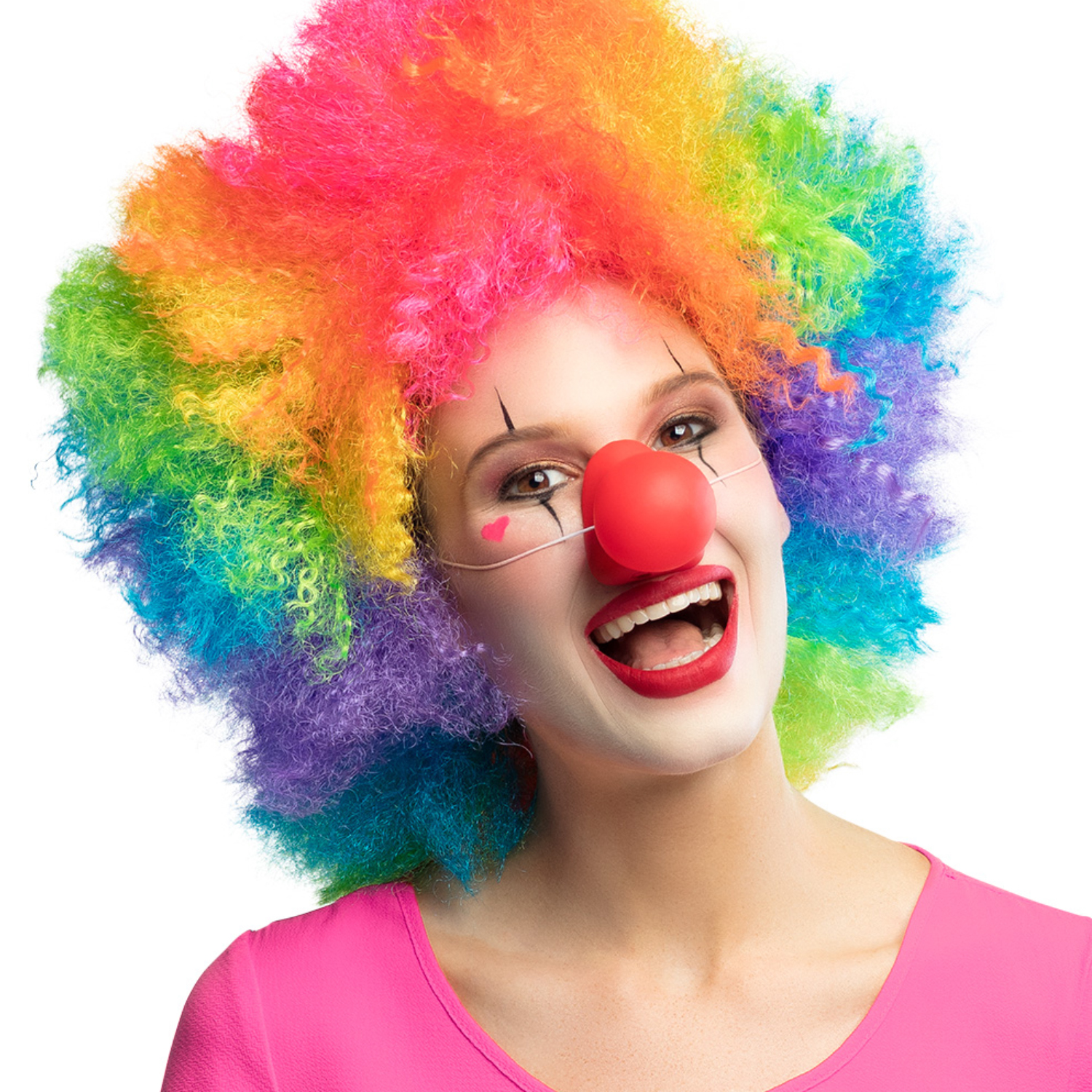 NEU Nase Clown mit Hupe, mit Gummizug Bild 3