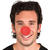 Nase Clown aus Schaumstoff, 1 Stück, rot