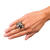 SALE Ring Pirat mit Totenkopf, grenverstellbar Bild 2