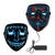 NEU Halloween-Maske Killer-Smile blau, mit LED-Beleuchtung Bild 3