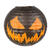 NEU Lampion / Laterne Halloween-Krbis, ca. 25cm, schwarz - Lampion