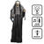 NEU Halloween-Deko-Figur Reaper, mit Bewegungs-, Licht- und Soundeffekt, 180cm