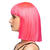 Per�cke Damen Djamilla, Longbob, Premium-Qualit�t, Pink Bild 3
