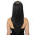 NEU Per�cke Valerina, Langhaar mit Pony, schwarz, Premium-Qualit�t Bild 3
