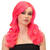 NEU Per�cke Julietta, Langhaar gewellt, neon-pink, Premium-Qualit�t