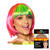 Perücke Damen Foxy Bob, Pagenkopf mit Pony Candy Style Neon Poppy, pink-bunt - mit Haarnetz