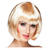 Percke Damen Foxy Bob, Pagenkopf mit Pony, Cabaret, blond