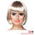 Percke Damen Foxy Bob, Pagenkopf mit Pony, Cabaret, platin - SPARPACK mit 12 Stck