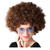 Perücke Unisex Damen Super-Riesen-Afro Locken, braun - mit Haarnetz Bild 2