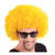 Perücke Unisex Herren Super-Riesen-Afro Locken, gelb - mit Haarnetz Bild 2