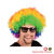 Percke Unisex Herren Super-Riesen-Afro Locken regenbogen, bunt - SPARPACK mit 12 Stck