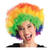 Percke Unisex Damen Super-Riesen-Afro Locken regenbogen, bunt