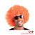 Percke Unisex Herren Super-Riesen-Afro Locken, orange - SPARPACK mit 12 Stck