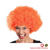 Percke Unisex Damen Super-Riesen-Afro Locken, orange - SPARPACK mit 6 Stck