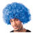 Perücke Unisex Herren Super-Riesen-Afro Locken, blau - mit Haarnetz Bild 2