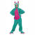 Damen- und Herren-Kostüm Overall Monster, Gr. M-L bis 180cm Körpergröße - Plüschkostüm, Tierkostüm