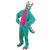 Damen- und Herren-Kostüm Overall Monster, Gr. XL bis 190cm Körpergröße - Plüschkostüm, Tierkostüm Bild 2