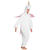 Damen- und Herren-Kostüm Overall Einhorn, Gr. S bis 165cm Körpergröße - Plüschkostüm, Tierkostüm Bild 3