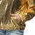 NEU Unisex-Kost�m Bomberjacke gold, mit Kapuze und Taschen, Gr. M Bild 2