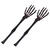 SALE Halloween-Salatbesteck, Set mit 2 Stck, Gre ca. 32 cm