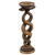 NEU Schlangen-Kerzenhalter in Bronzeoptik aus Polyresin, Gre ca. 11 cm x 12 cm x 31 cm