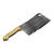 SALE Metzgerbeil / -messer in Reality-Bronzeoptik, Halloween-Accessoire, Gre ca. 8.5 cm x 30 cm