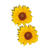 SALE Riesen-Sonnenblume zum Anstecken, gelb, ca. 19cm