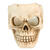SALE Kerzenhalter in Form eines Totenkopfes aus Polyresin, Gre ca. 6 cm
