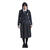 SALE Damen-Kostm Wednesday Addams Schul-Uniform, schwarz-grau gestreift, 3-tlg., Gr. XS