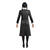 SALE Damen-Kostm Wednesday Addams, schwarzes Kleid mit weien Motiven, Gr. XS Bild 2