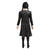 NEU Kinder-Kostm Wednesday Addams, schwarzes Kleid mit weien Motiven, Gr. 140 Bild 2