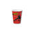 Becher, recycelbar aus Pappe, Ninja Kmpfer, 200 ml, 8 Stck - Becher