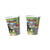 SALE Pappbecher Zoo, 8 Stck, 0,2l - Becher