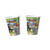 NEU Pappbecher Zoo, 8 Stck, 0,2l - Becher