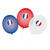NEU Latexballons Frankreich, 9 Stück