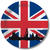 SALE Teller England, 10 Stk,  23 cm