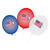 NEU Latexballons USA, 9 Stck