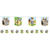 SALE Wimpelkette Zoo, 3,5 m - Wimpelkette