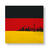 Servietten Deutschland, 20 Stck, 3 lagig, 33x33 cm