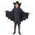 NEU Kinder-Kostüm Fledermaus-Umhang, schwarz, Einheitsgröße bis 116