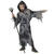 NEU Kinder-Kostüm Grauer Dämon, Kapuzenmantel mit Gürtel, schwarz-grau, Gr. 152-164 - Größe 152-164