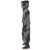 NEU Kinder-Kostüm Grauer Dämon, Kapuzenmantel mit Gürtel, schwarz-grau, Gr. 104-116 Bild 2