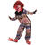 NEU Kinder-Kostüm Horror-Clown Pepe, Jumpsuit mit Kragen, Gr. 128-140 - Größe 128-140